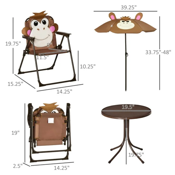 Children's table and chair set (not shipped on weekends) (Amazon Shipping) (banned by WalMart) -10