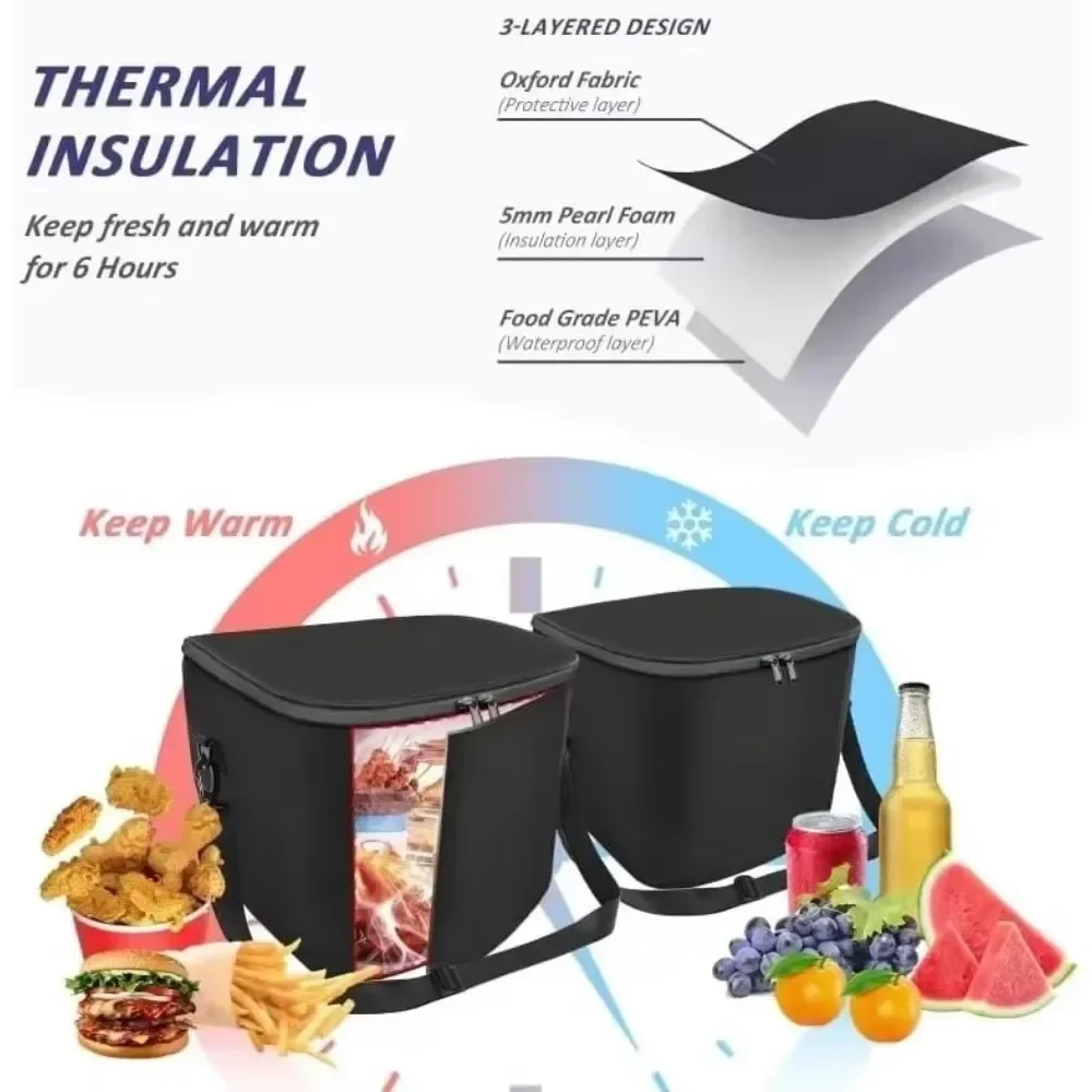 For Model 3 Y Frunk Cooler Organizer Insulation Cooler Bag Front Trunk Storage Organizers for Tesla Model 3 Y Accessories