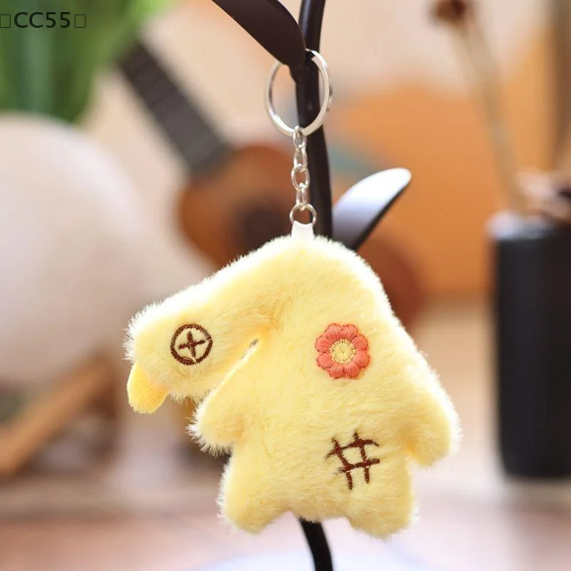 〔CC55〕พวงกุญแจตุ๊กตาห่านดอกไม้ตลกตุ๊กตาเป็ดตุ๊กตาพวงกุญแจกระเป๋าเป้สะพายหลังจี้กระเป๋านักเรียนแขวนตกแต่งของขวัญน่ารัก