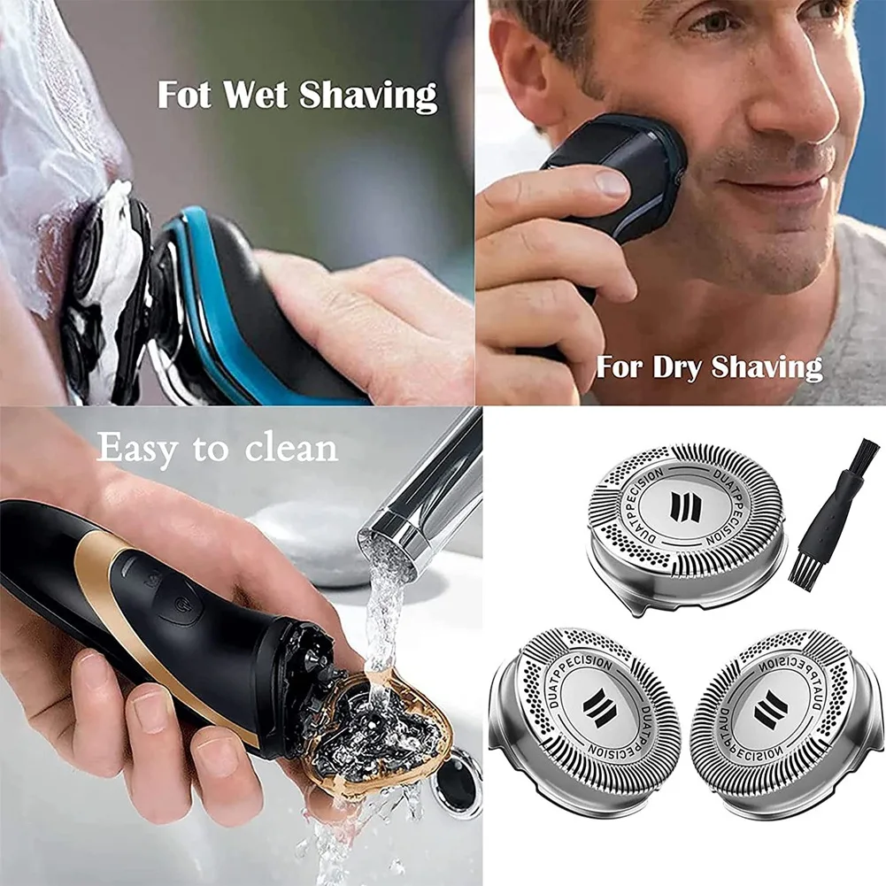 رؤوس بديلة RQ11 لشفرات Norelco Sensotouch 2D 1150X 1160X 1180X، ترقية شفرات RQ11 A62X