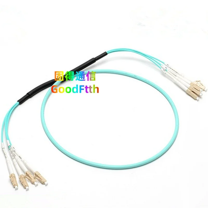 Patch Cord LC-LC OM3 Breakout Cable 4C 5m 10m 15m 20m 30m 50m 100m 150m 200m 250m 4 Core GoodFtth