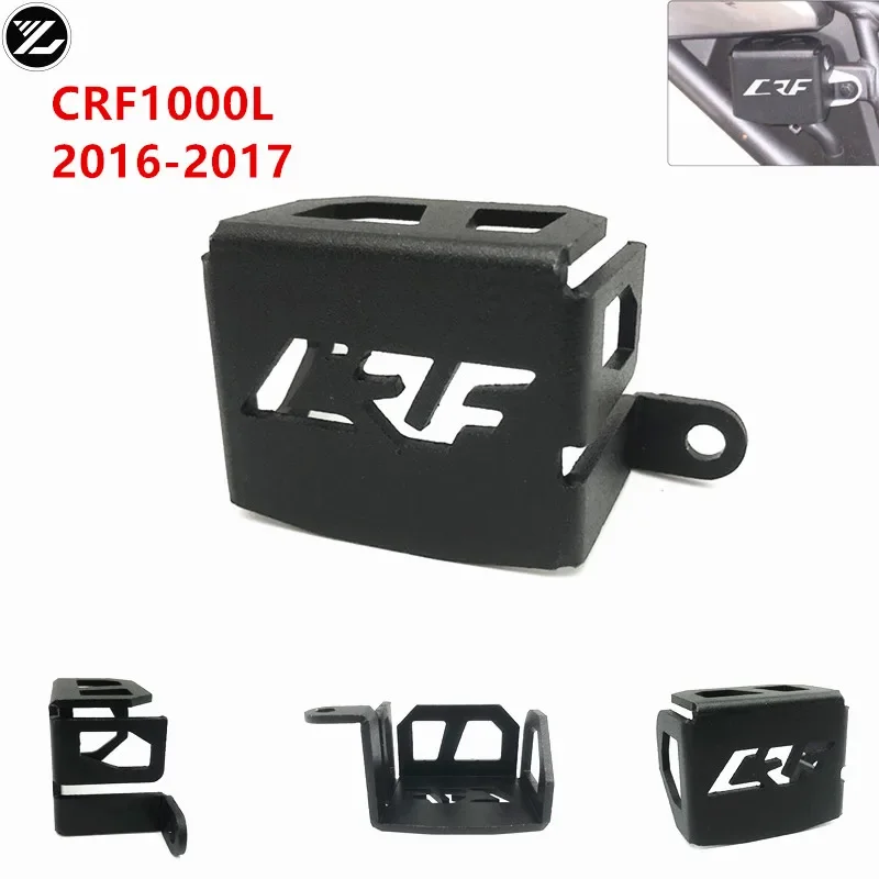 

FOR Honda CRF1000L Africa Twin CRF 1000 L Accessories 2016 2017 CNC Rear Brake Fluid Reservoir Guard Protector Oil Cup Cover