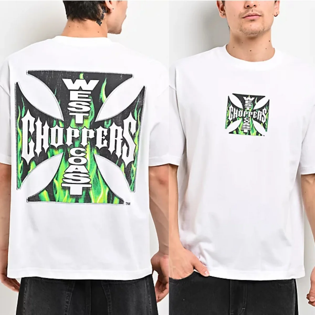 Cheating Death West Coast Motorcycle Classic Retro Trendy Brand T-shirt Cotton Graphic Tee Men Women Summer Streetwear