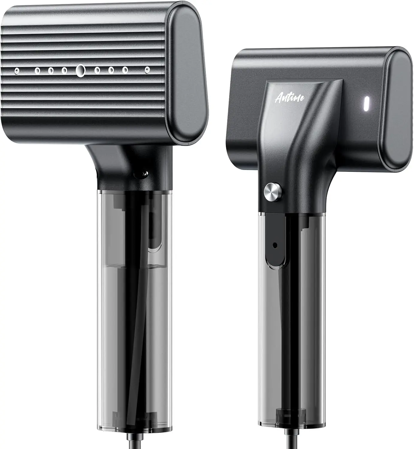 Vaporizador portátil para ropa, vaporizador y plancha portátil 2 en 1 de 1200 W, tanque de agua grande de 100 ml, calentamiento rápido de 10 segundos, vaporizador de 15 minutos G