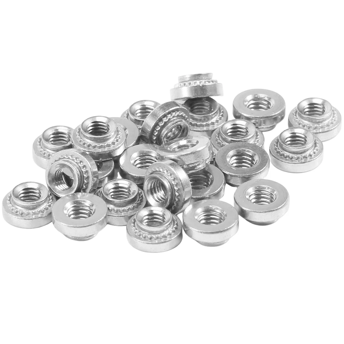 M3 Stainless Steel Self Clinching Rivet Nut Fastener 25pcs