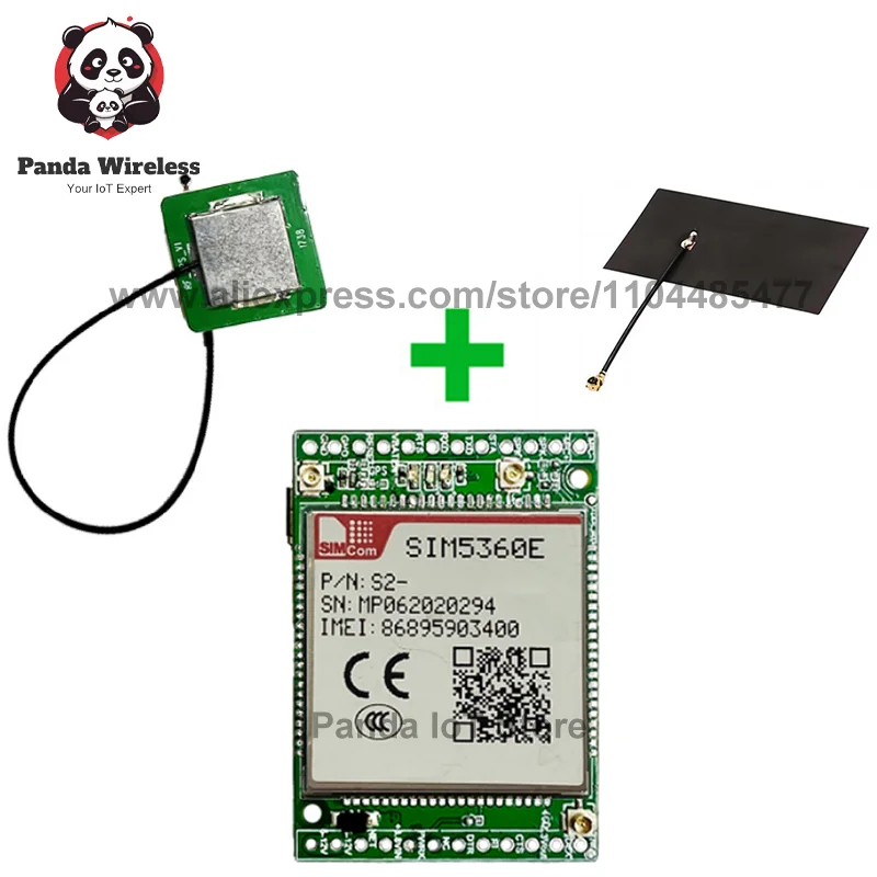 

Основная плата SIMcom SIM5360E 4G LTE CAT4 + голос + GNSS Высокоскоростное подключение для промышленной автоматизации Интернета вещей Применения M2M