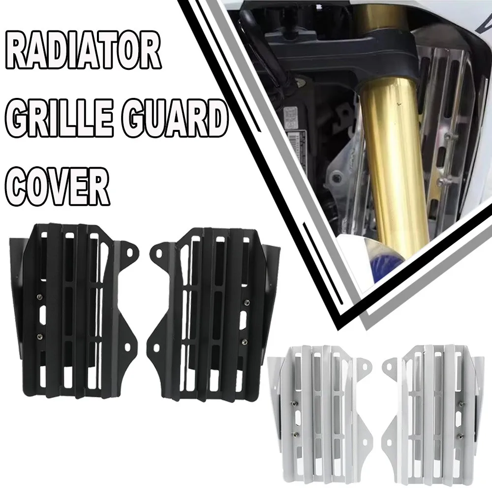 For Honda CRF1000L Motorcycle Radiator Guard Grille Protection Cover CRF 1000 L Africa Twin Adventure Sport 2016 2017 2018 2019