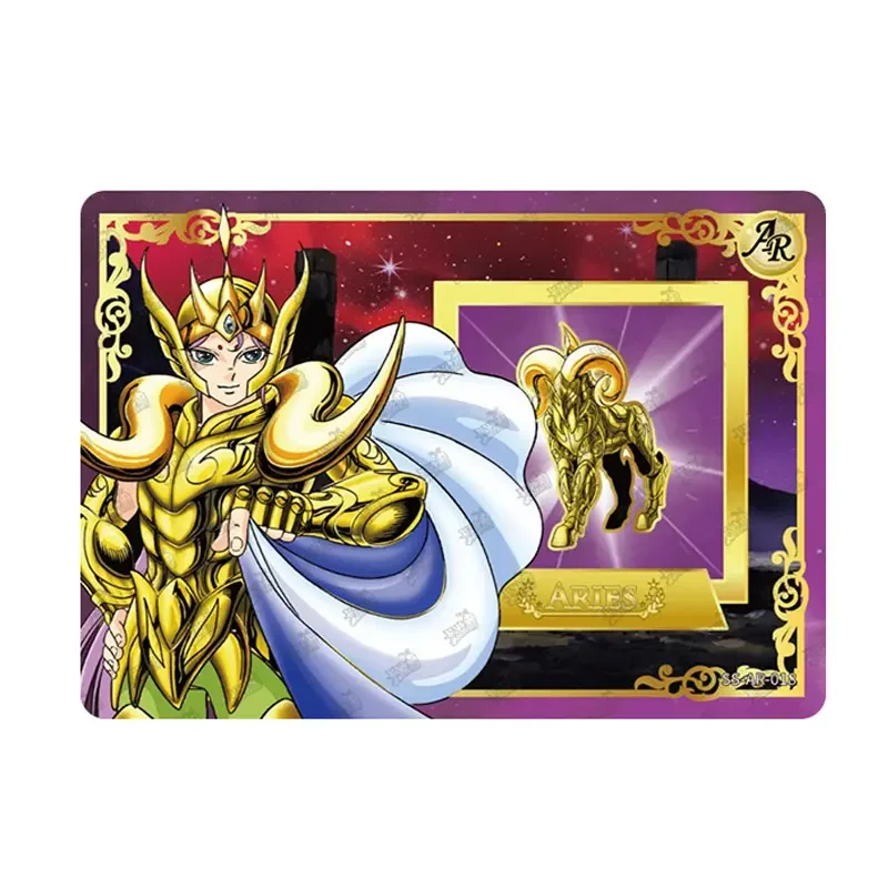 KAYOU Genuine Gold Saint Seiya Phoenix Ikki Shiryu Hyoga AR(018-034) Series 2 Awakening of The Holy Clothes Rare Collection Card