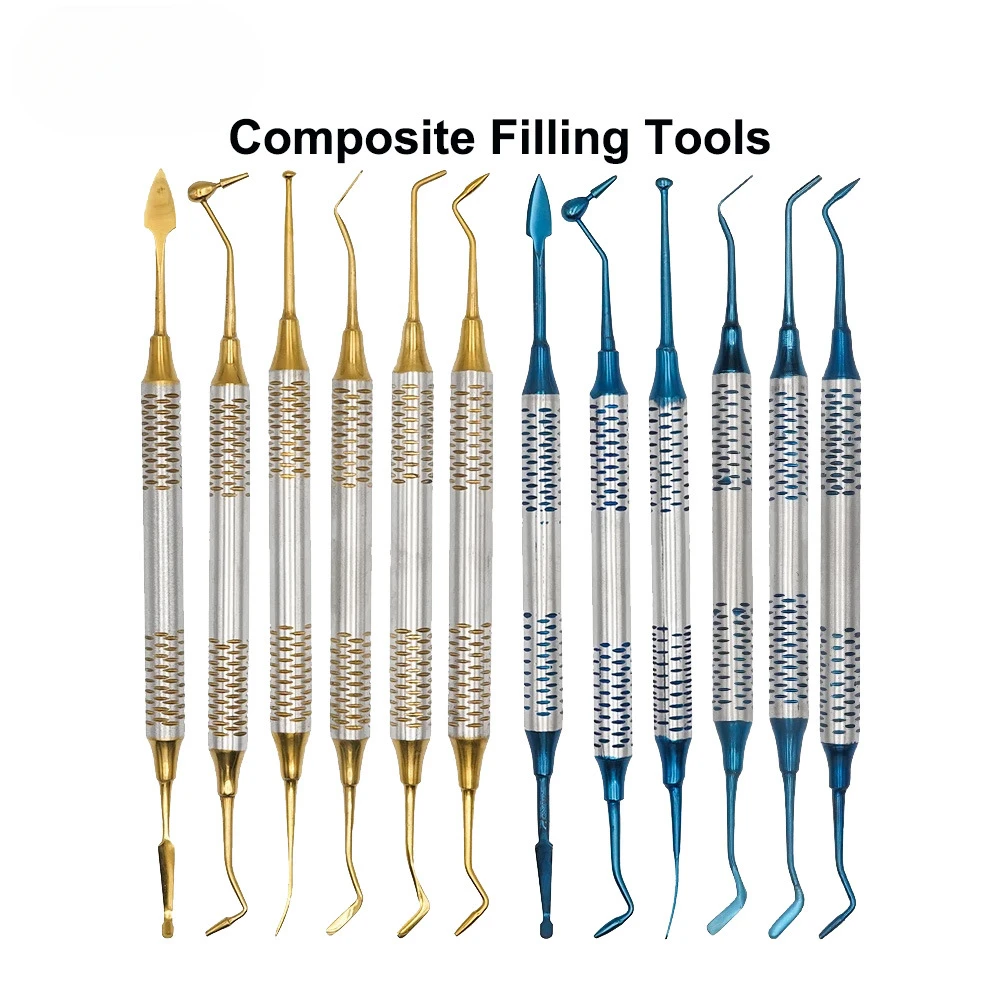 The same denta filling tool set for denta restoration and filling implans