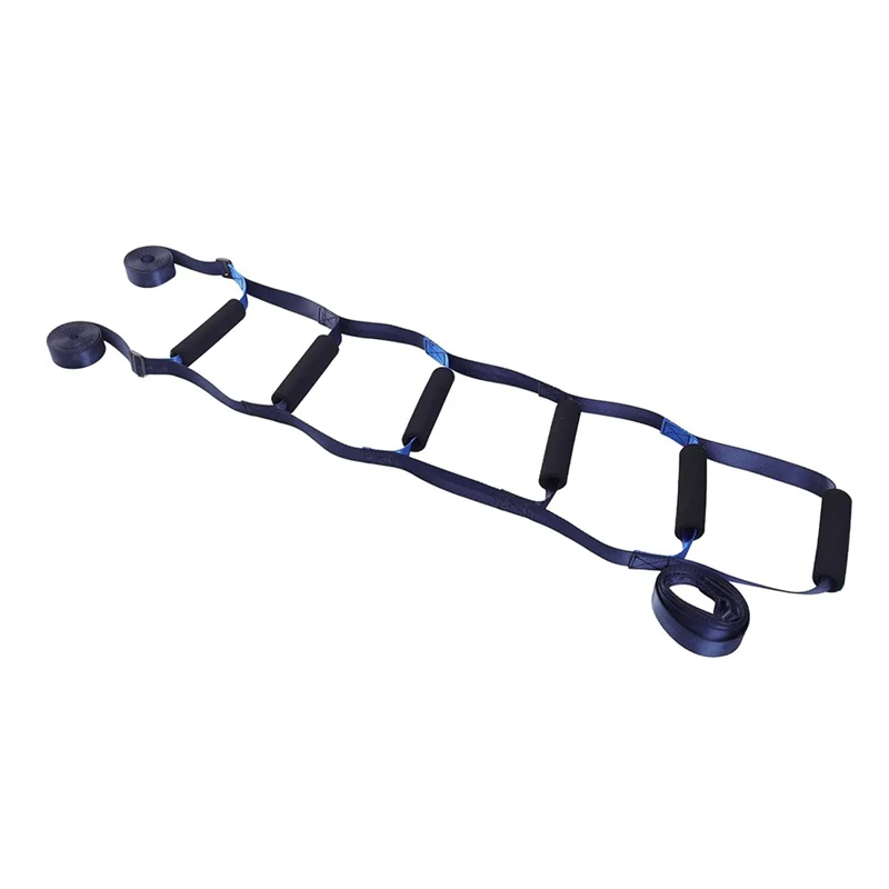 A74E-Bed Ladder Assist Aiuto per trazioni con maniglie antiscivolo e altezza regolabile, ausilio per la mobilità degli anziani per carichi pesanti