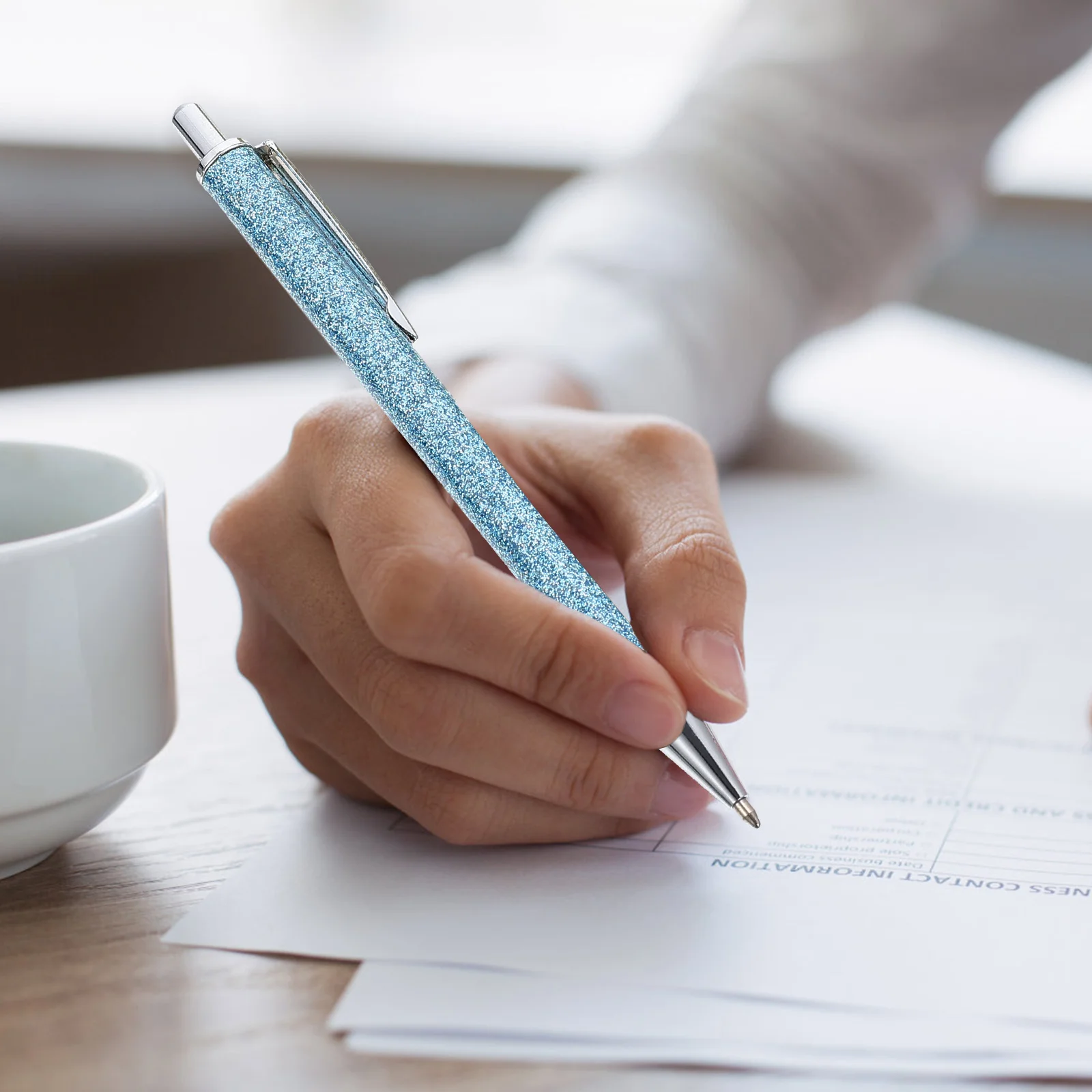 

4Pcs Decorative Ballpoint Pen Perfect Details Graduation Prizes Promotional Products Ball Point Pens Advertising Ballpoint Pen