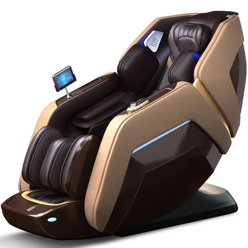 Massage Chair 4D with Zero Gravity Full Body with Voice Control,Back Heating,Bluetooth Speaker,Airbags Massage Chair