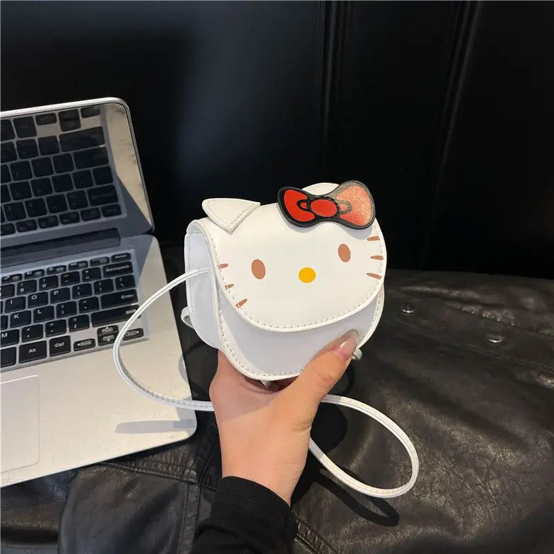 헬로 키티 만화 크리 에이 티브 미니 변경 저장 가방 귀여운 패션 다목적 의류 액세서리 크로스 바디 백 생일 선물