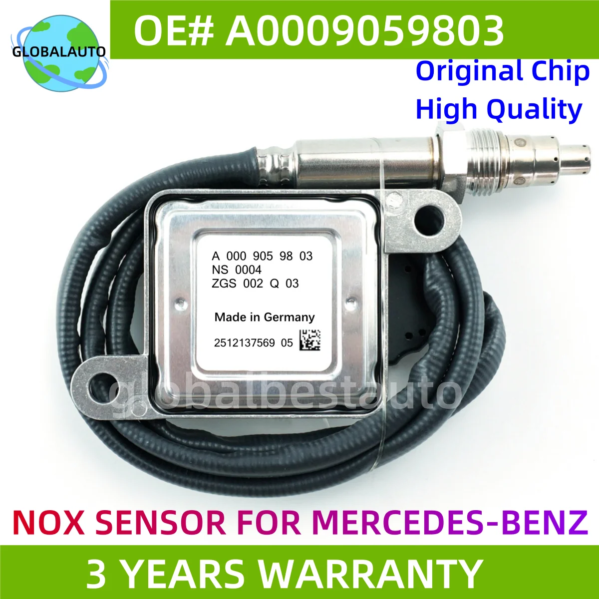 

A0009059803 0009059803 High Quality Probe NOx Sensor For Mercedes Benz X253 C253 W253 W166 W205 W212