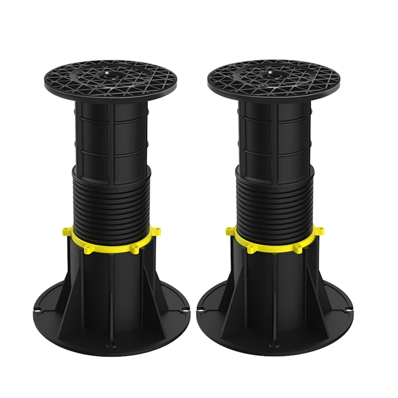 

M11K-2 Pcs Adjustable Height Bed Support Legs 8.5-13 Inch, Bed Frame Center Support Legs For Bed Frame/Bed Center Slat