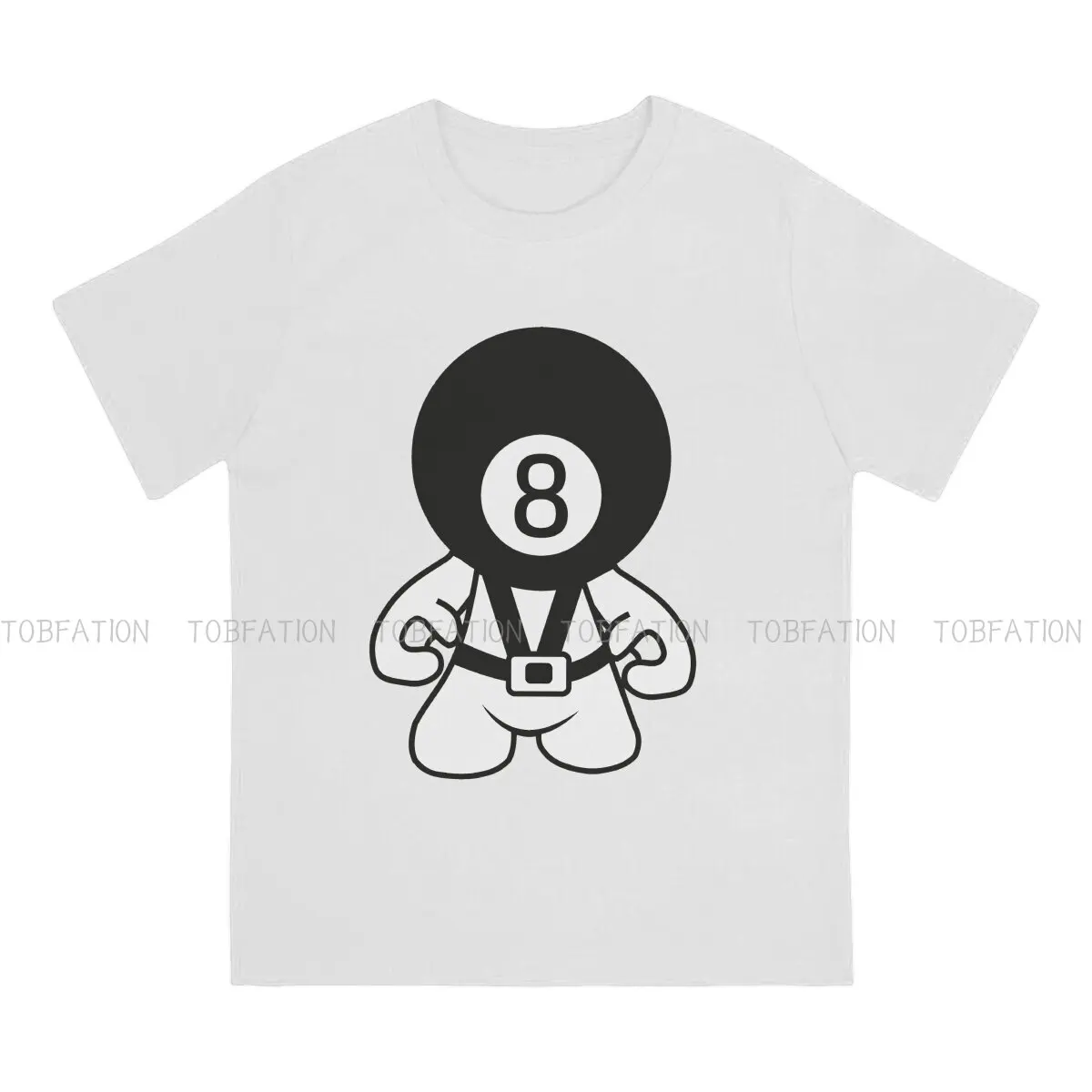 Ball 8 Round Collar TShirt Pool Eight Ball Fabric Classic T Shirt Men Tops Individuality Big Sale