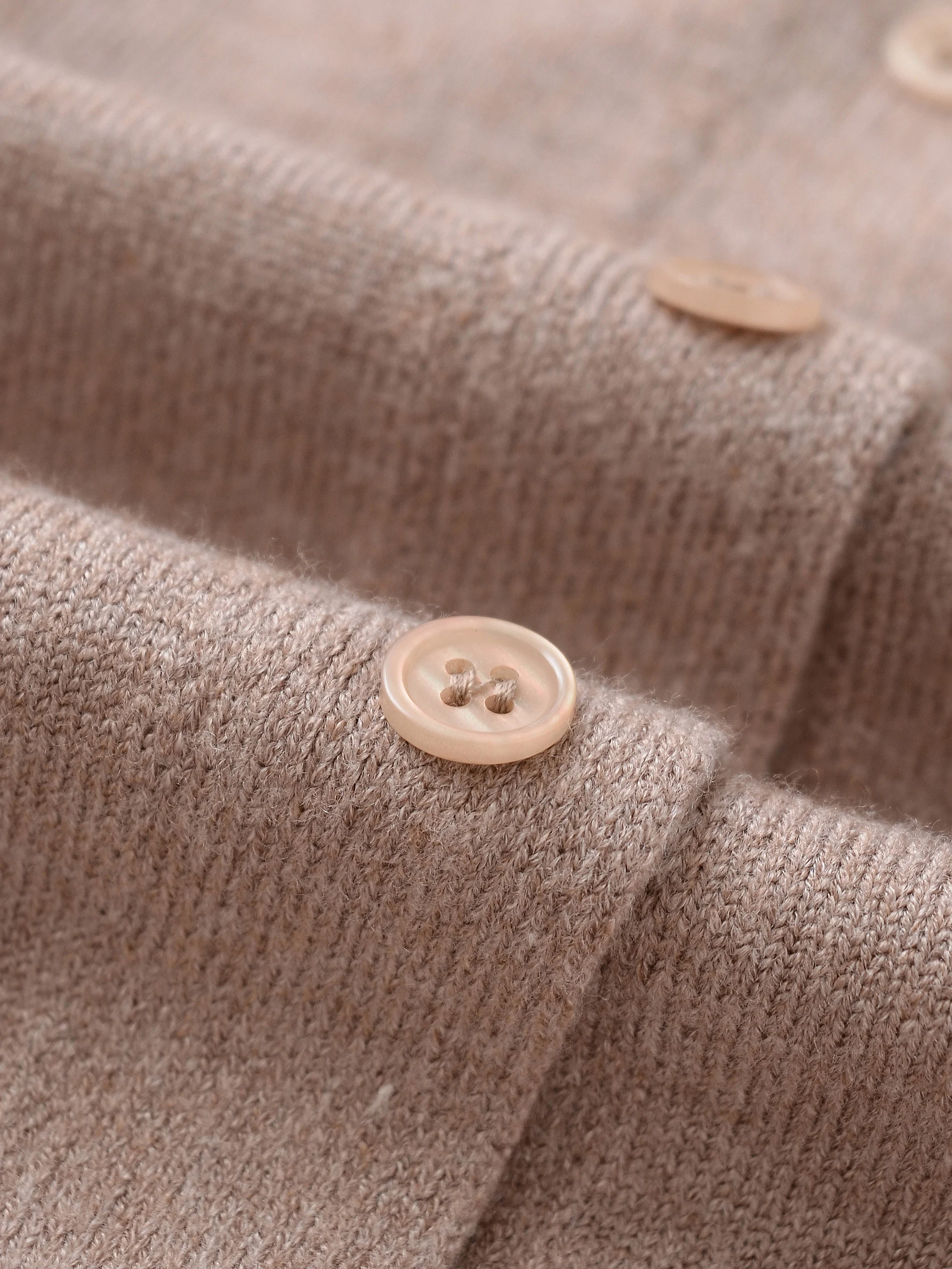 Roupas femininas outono novos produtos simples e versáteis casual e elegante em torno do pescoço manga longa jaqueta de malha