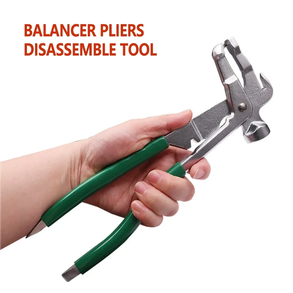 

Щипцы для балансировки автомобильных шин, плоскогубцы из легированной стали, многофункциональные плоскогубцы для снятия колес, инструмент для ремонта балансира колес автомобиля