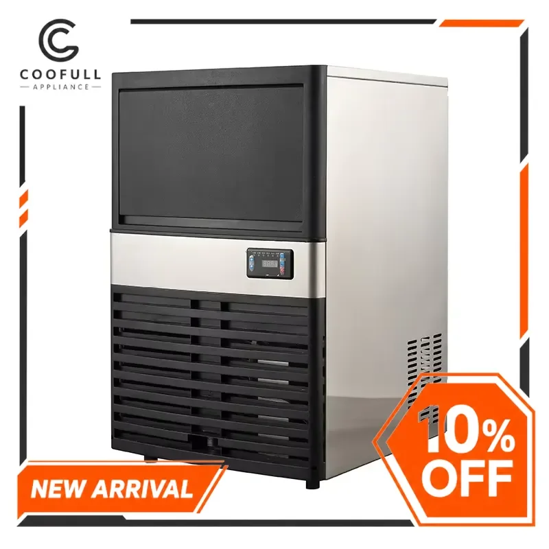 Commercial Electric Cube Ice Maker Machine Countertop Ice Maker for Home Bar Restaurant High Quality Professional Ice Machine
