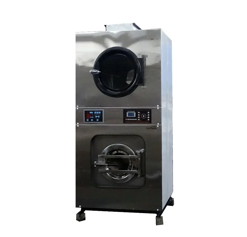 12kg Capacity Industry Self-Service Coin Operated Washing Machines And Drying Machines 1100*1000*1600mm