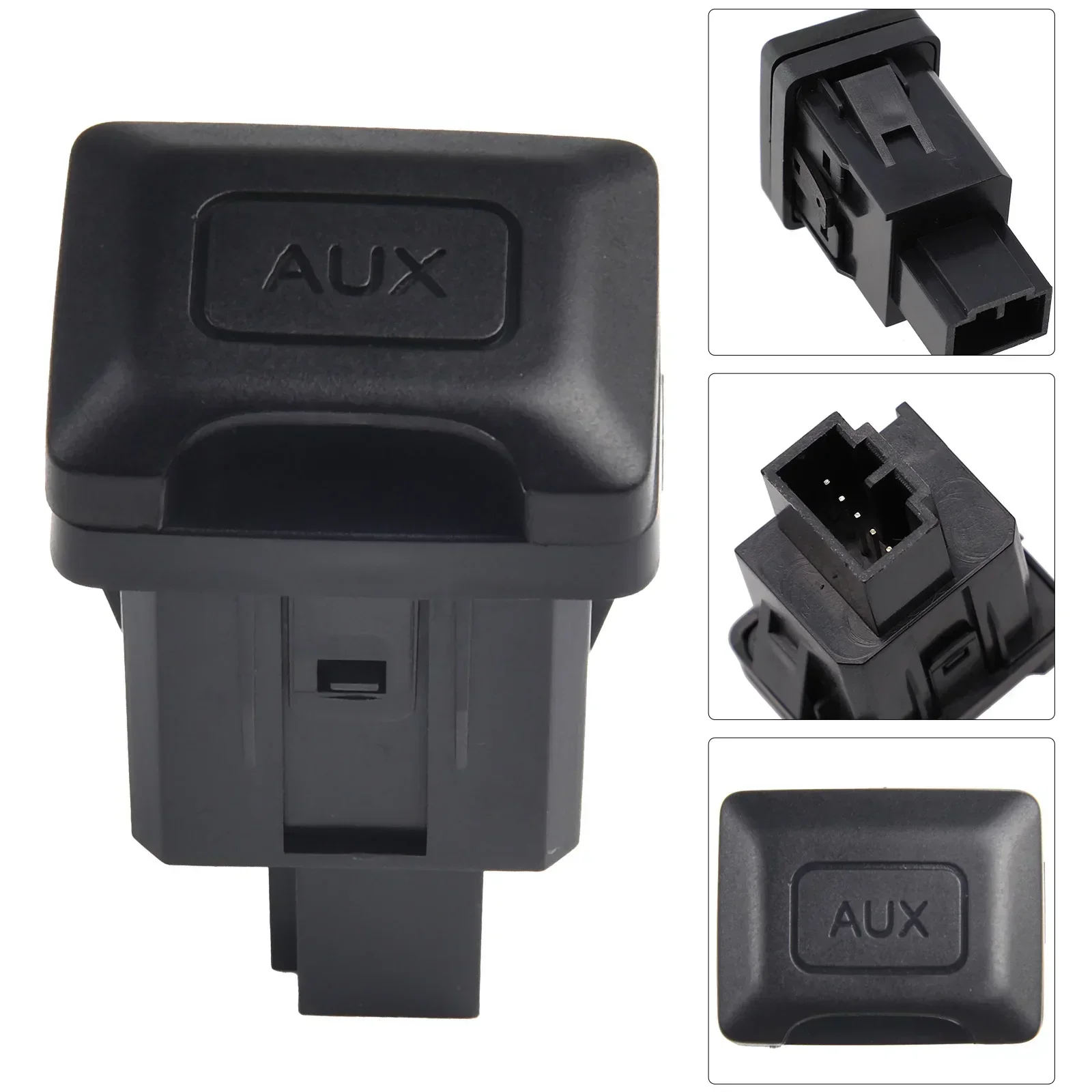 Practical Useful Plug Adapter Auxiliary Input 1pc 39112SNAA01 5PIN Accessories Aux Port Black Parts 39112-SNA-A01