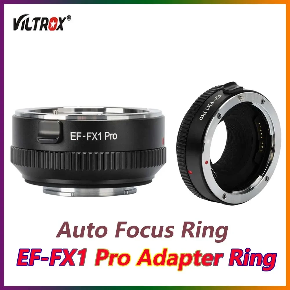 New VILTROX EF-FX1 Pro Adapter Ring Auto Focus for Canon EF/EF-S lens to Fuji X X-T3 X-T30 X-T100 X-E3 Mount Camera