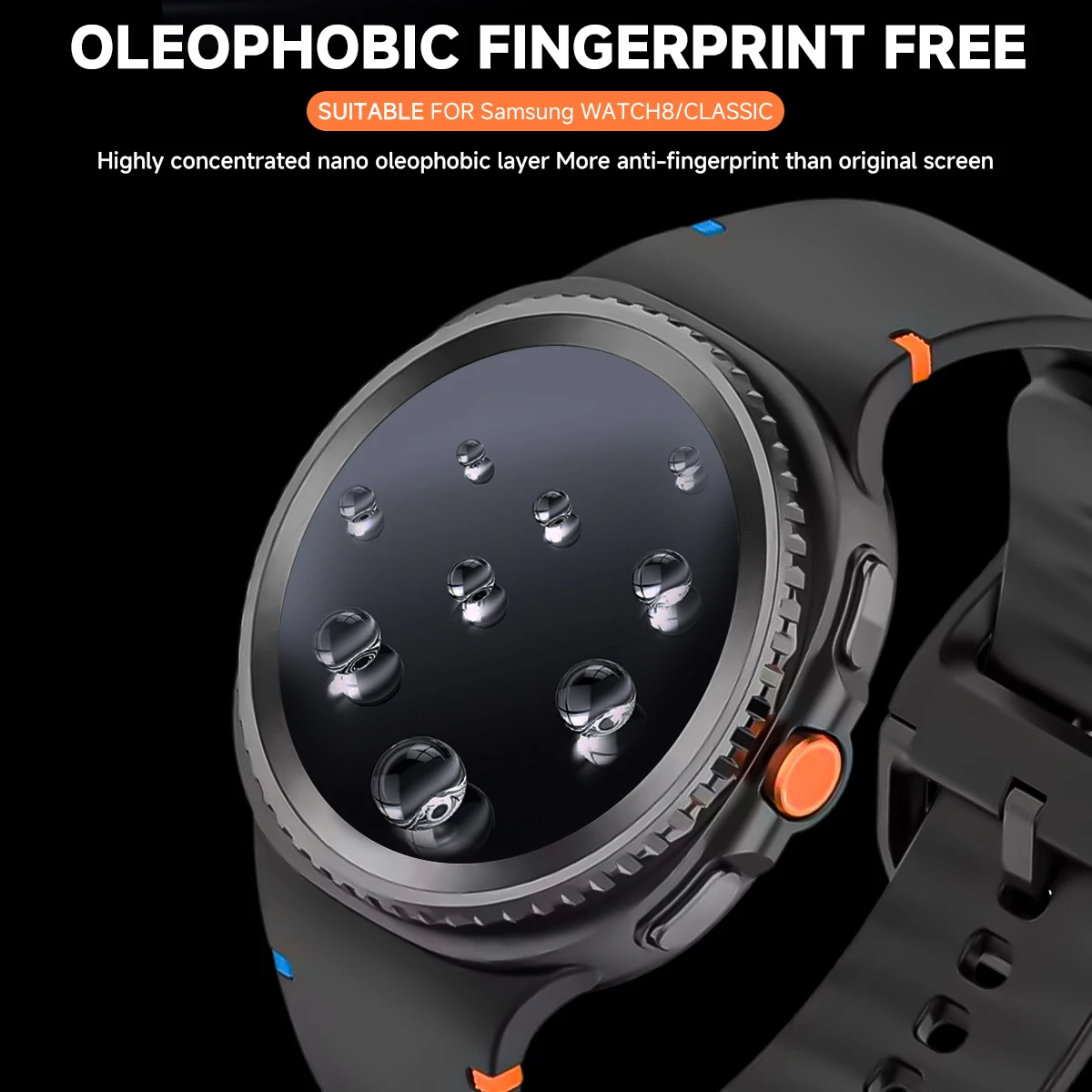 1-5PCS Hydrogel Protective Screen Film for Samsung Galaxy Watch 8 Classic 46mm HD Screen Protector for Watch 8 40mm 44mm