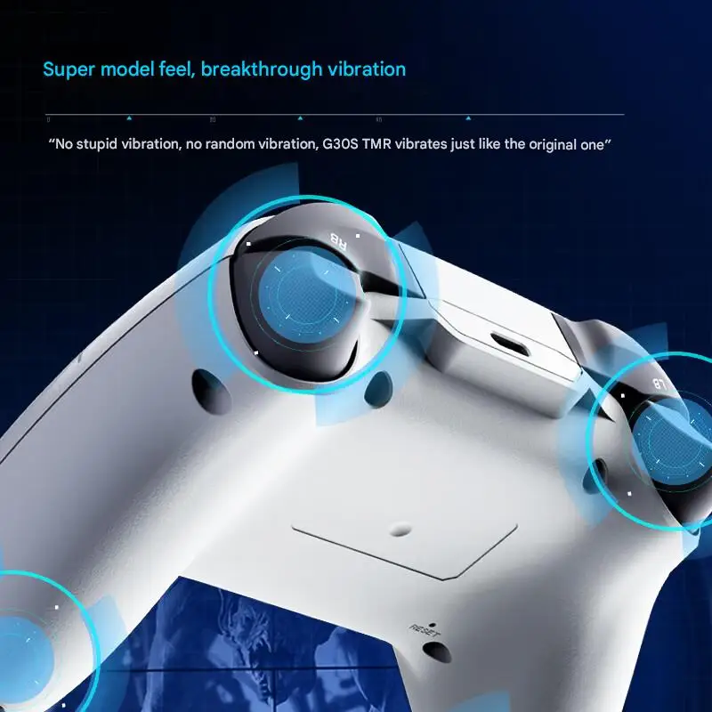 Hall Effect Trigger Gamepad｜Dual 1000Hz Polling Rate｜TMR Magnetic Joystick｜Cross-Platform Controller for PC/PS/Switch/Xbox/Mobil