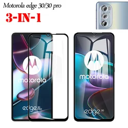 cristal templado for motorola edge 30 pro tempered glass for moto edge 30 pro HD screen protector motorola edge30 moto edge 30pro mica protective glass & camera film lamina