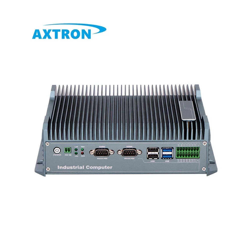 

2 ethernet 8 USB 6 COM RS232 RS485 core i5 i7 i9 Industrial Compact embedded Box mini itx pc case computer mini pc dual nic