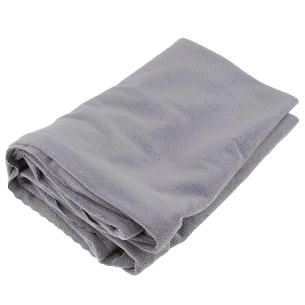Stretchable Velvet Piano Cover for 88 Keys Waterproof Dust Proof Protective Accessory for Electronic Keyboard