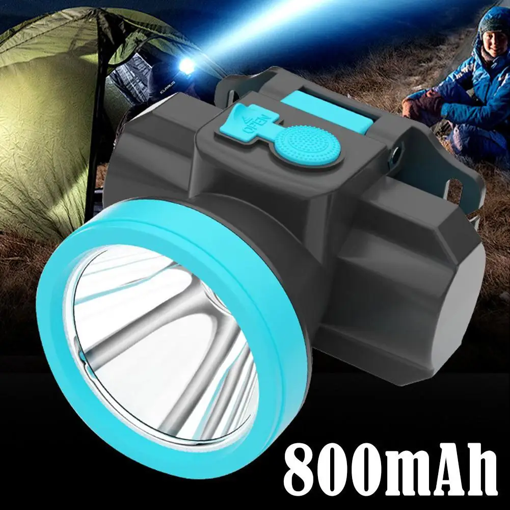 

Super Bright LED Headlamp Usb Rechargeable Flashlight Waterproof Emergency Light Outdoor Camping Fishing Adventure Head Lantern