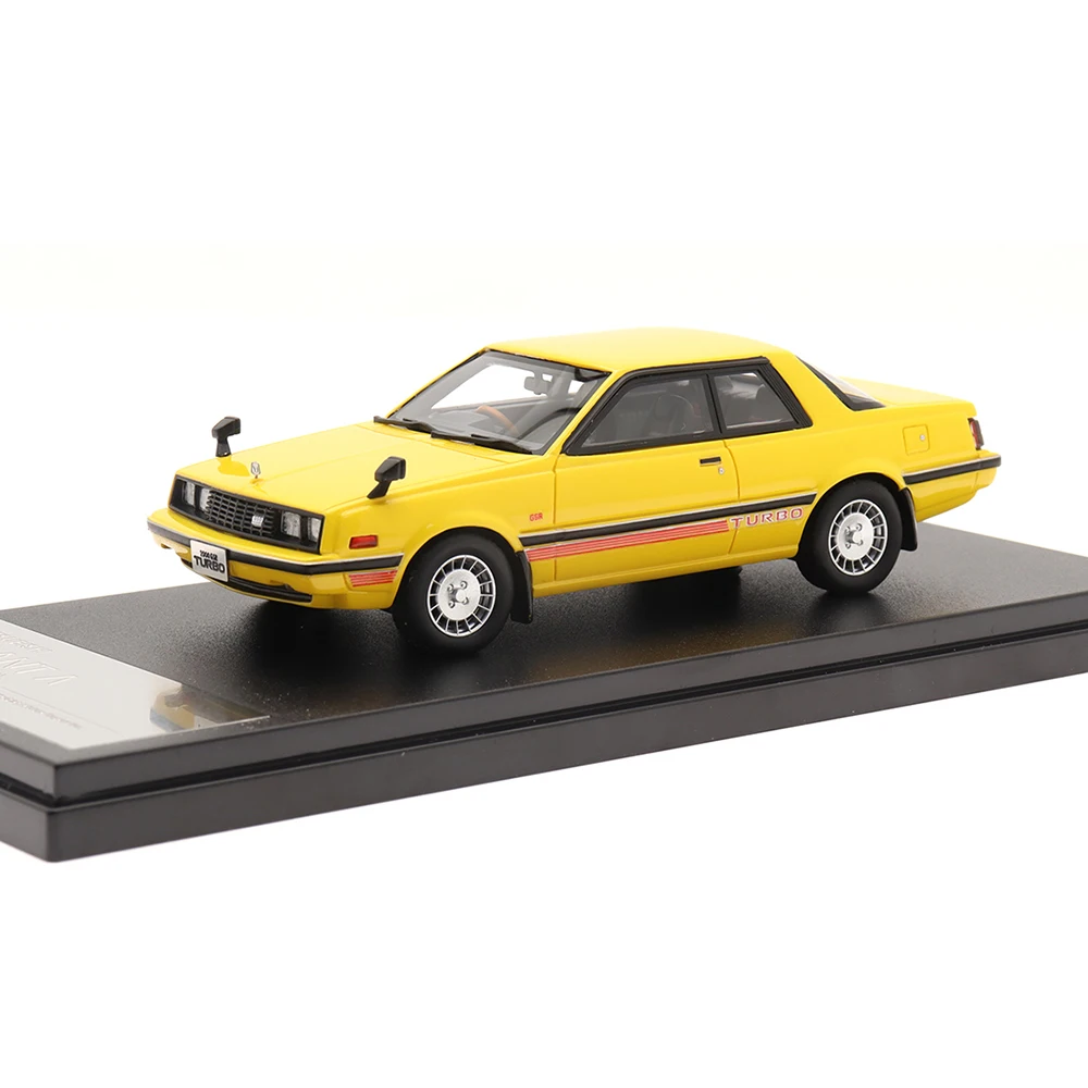 Hi-story Brand 1/43 Model Car GALANT A 2000 GSR TURBO (1980) Edition Model simulazione Resin Model Vehicle Toys Collection Gift