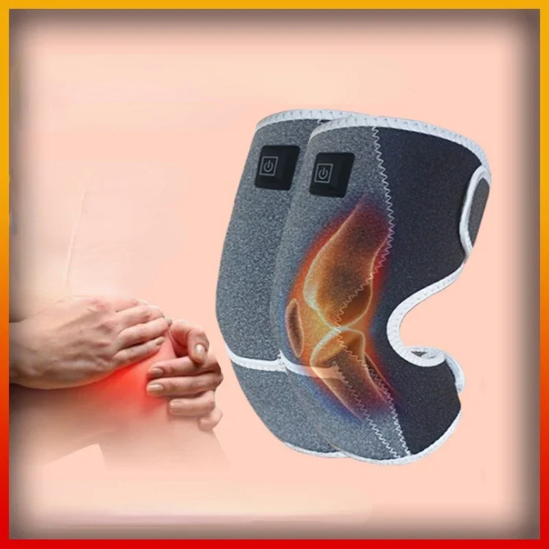 USB Electric Knee Protector: Artemisia Argyi Hot Compress Therapy, Heating Kneepad for Comfort and Warmth, Knee Warmer