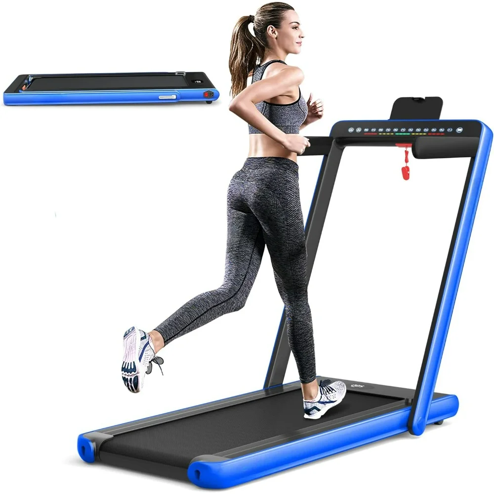 

Folding Treadmill, Speed Adjustable, Bluetooth Speaker, APP & Remote Control, Portable Walking Pad Jogging Machine for Home