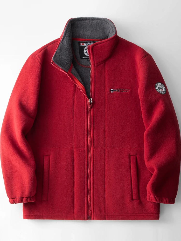 

Утепленная хлопковая куртка с двойным слоем и флисовой подкладкой, теплая зимняя куртка с воротником-стойкой, множество карманов, большие размеры, мужская верхняя одежда