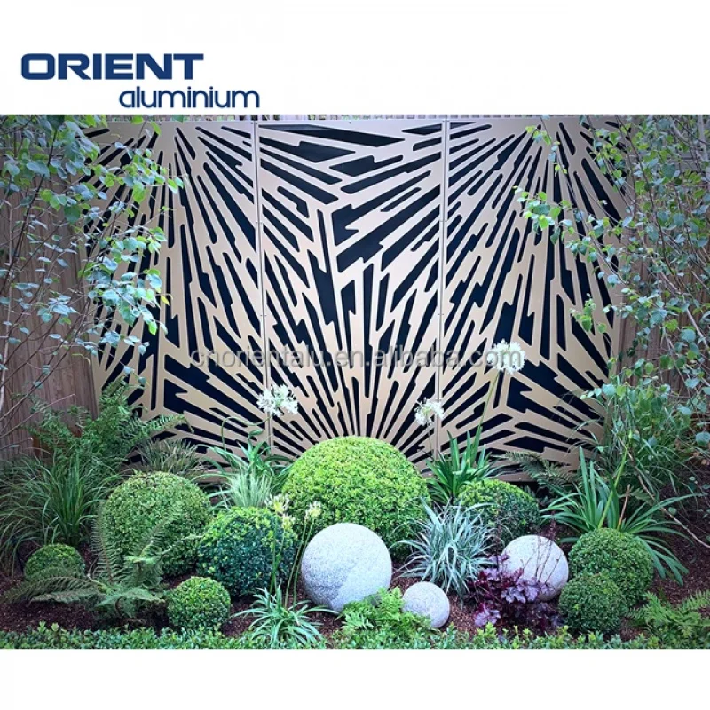 Custom.2026 تاجر الجملة قطع الليزر انزلاق فاصل عازل للصوت SalonOutdoor فناء تعريشة التقسيم تقسيم شاشة الحائط P #5