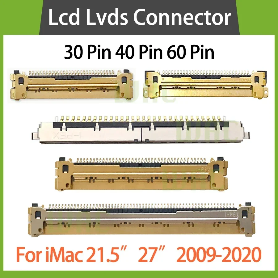 New LCD LED LVDS Cable Connector 60 Pin 40 Pin 30 Pin For iMac 27