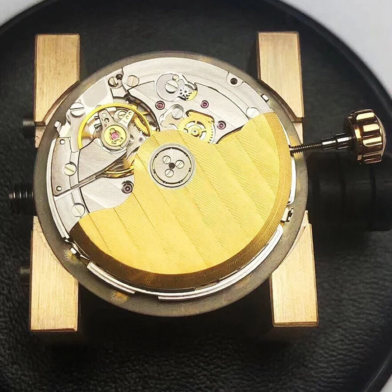 Soporte de movimiento de reloj de latón, Base fija multifunción para relojero, abrazadera, herramientas de reparación de relojes, 2 uds.