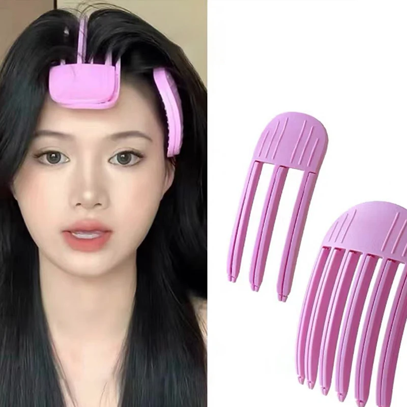 1pc Bangs Hair Fluffy Artifact Hairpin For Women Forehead Increase Top Bangs Shaping Comb