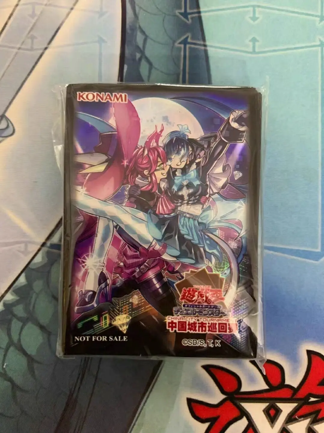 70 sztuk Yugioh KONAMI Duel Monsters zło bliźniaki chińskie limitowana oficjalna kolekcja zapieczętowanych etui ochronne na karty rękawów