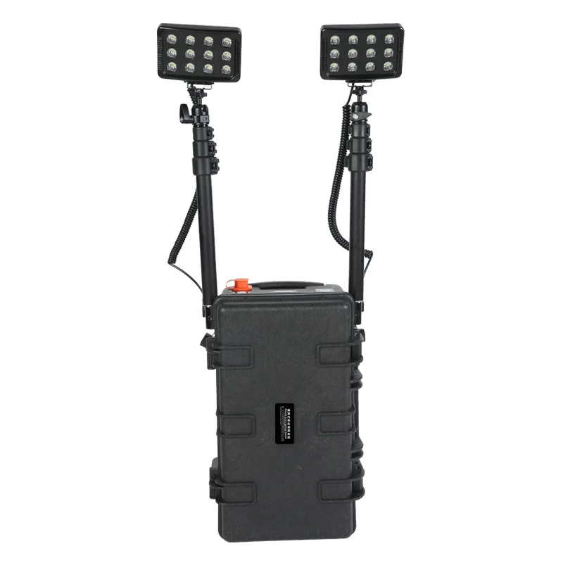 Portable mobile lighting system Flood control and emergency repair multi-function box Lifting emergency rescue box