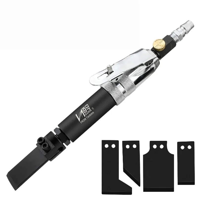 Pneumatic Scraper Set Mini Air Knife Shovel Chisel Industrial Welding Deburring Rust Removing Tool Adjustable Pneumatic Chisel