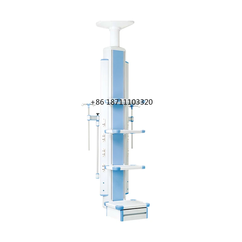 Hospital Icu Medical Tower Crane Ceiling Multi-Bed Shared Separation Dry and Wet Suspension Pendant Bridge