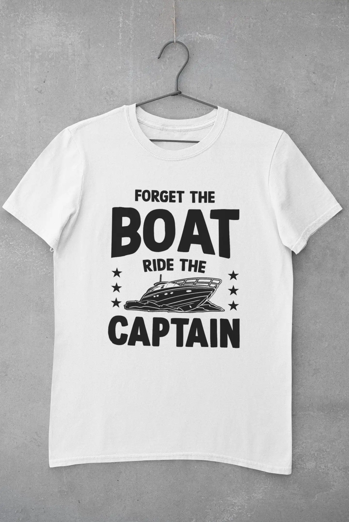 Boat Captain T Shirt Pontoon Lover Owner Forget The Ride