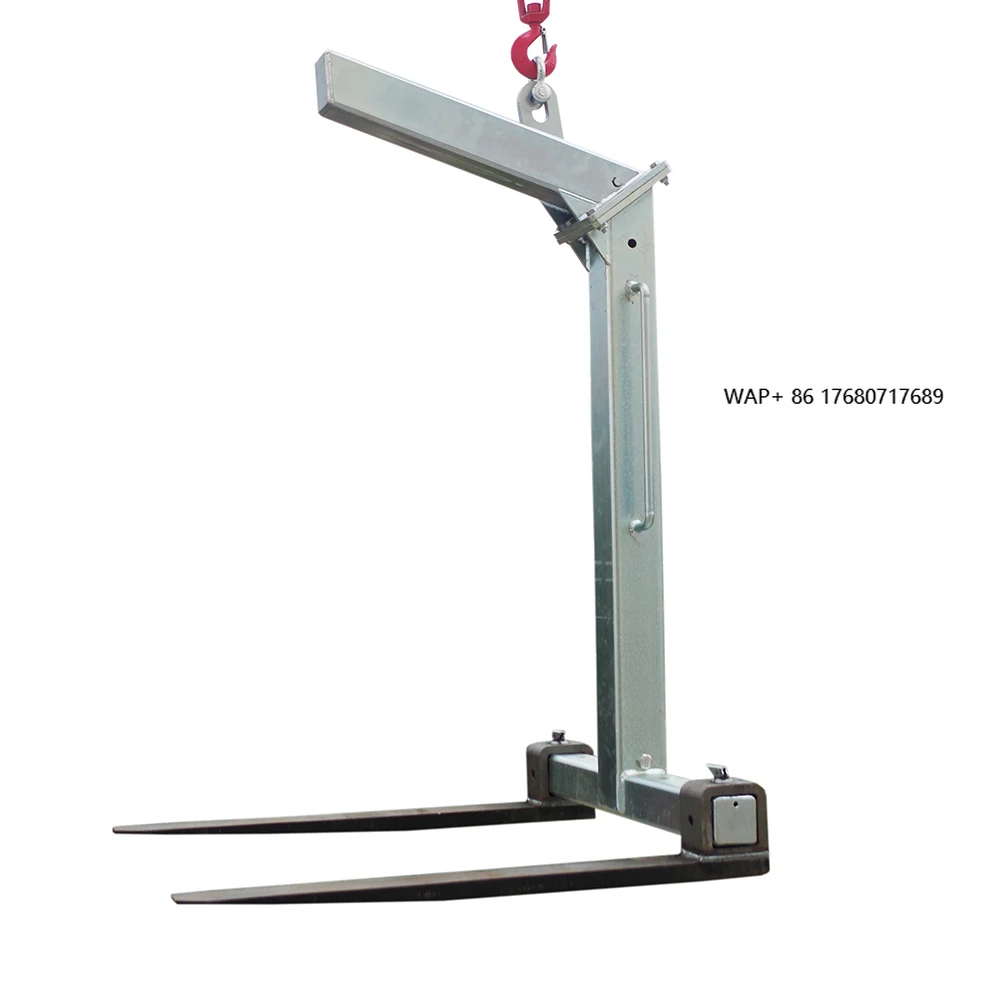 PHA2000 Heavy Duty Pallet Hook for Crane & Forklift 2T Lifting Pallet Hook with Safety Latch