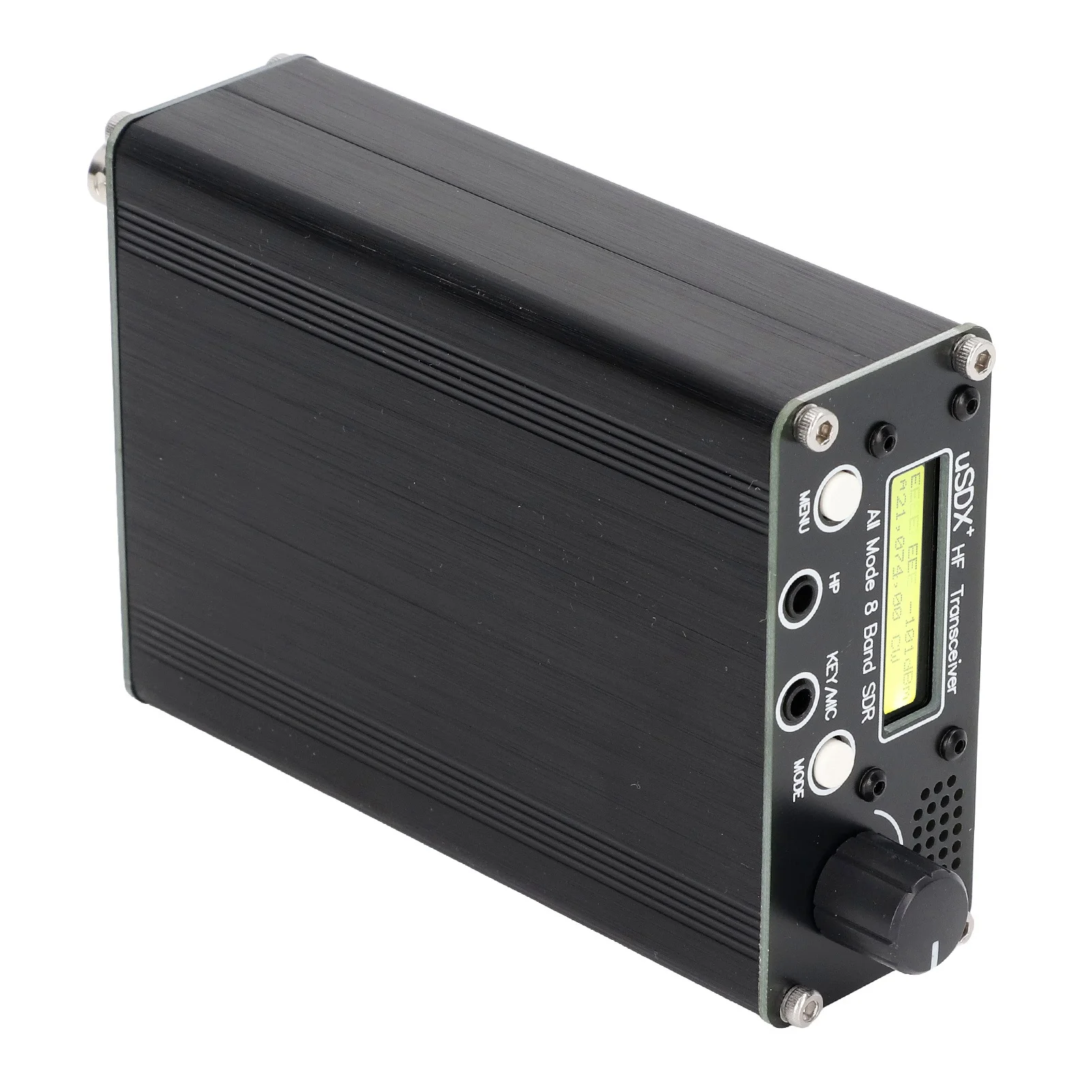 8 Band Radio Transceiver Full Mode HF SDR QRP SSB Transceiver BNC Antenna Connector Transceiver Microphone Kit 100-240v