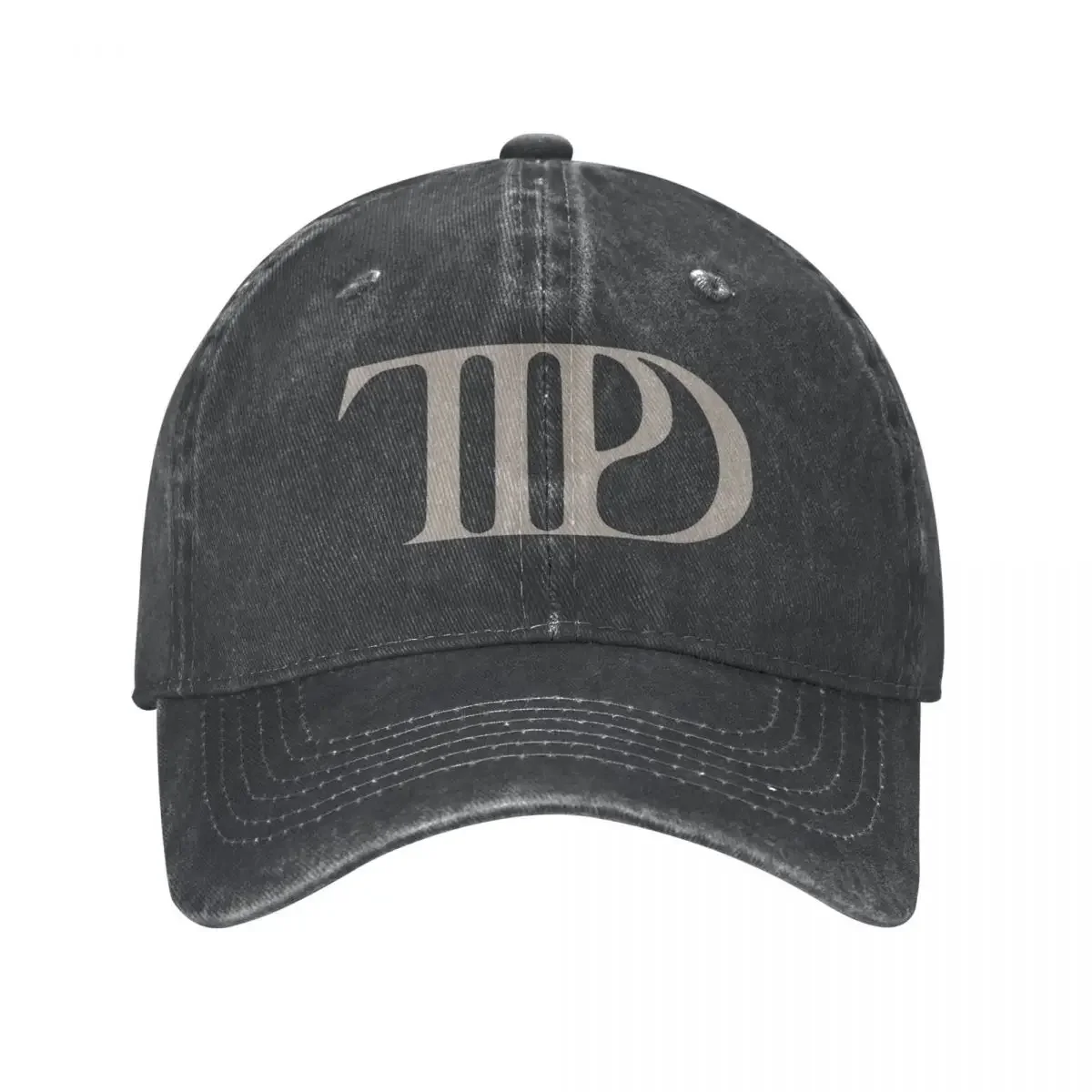 

Baseball Caps The Tortured Poets Department TPD Logo Accessories Unisex Retro Distressed Denim April 19th New Album Headwear