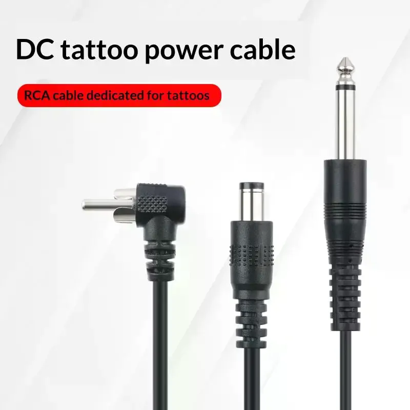 Silicone Soft Tattoo  DC Cable  Connector Silicone Tattoo Clip Cable Cord Suitable For Tattoo Pen Rotary Tattoo Machine