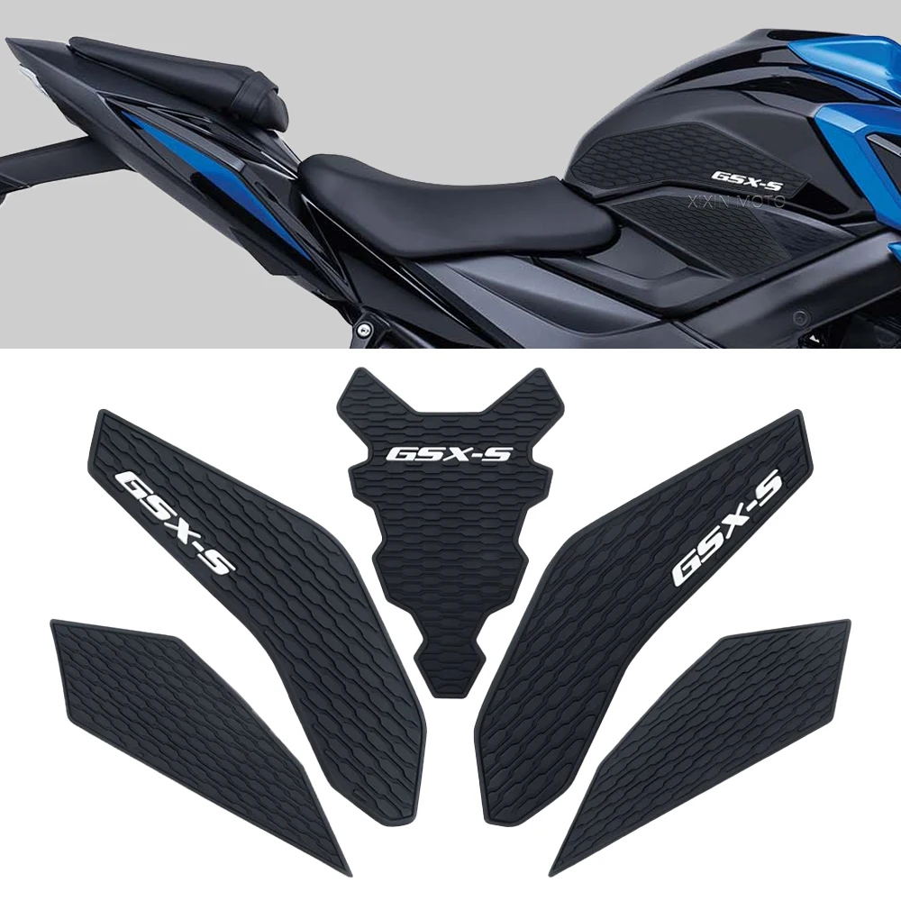 For Suzuki GSXS750 GSX-S750 Z GSX-S 750 2017-2021 Motorcycle Side Fuel Tank Pads Protector Stickers Knee Grip Traction Pad